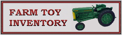Allis Chalmers Farm Toy Inventory